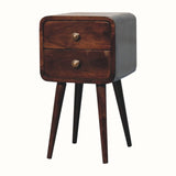 Hamade Bedside Table, Small - California Walnut