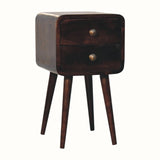 Hamade Bedside Table, Small - California Walnut