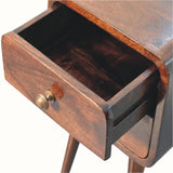 Hamade Bedside Table, Small - California Walnut