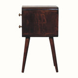 Hamade Bedside Table, Small - California Walnut