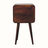 Hamade Bedside Table, Small - California Walnut