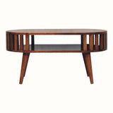 Kimber Coffee Table, Medium - Honey Caramel