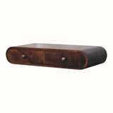 Merrill Wall Mounted Console Table - California Walnut