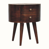 Molina Bedside Table - California Walnut