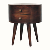 Molina Bedside Table - California Walnut