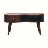 Haft Coffee Table, Medium - California Walnut