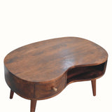 Haft Coffee Table, Medium - California Walnut