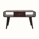 Hamade Open Coffee Table - California Walnut