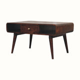 Hamade Open Coffee Table - California Walnut