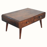 Hamade Coffee Table - California Walnut