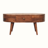 Molina Coffee Table, Medium - Honey Caramel