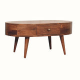 Molina Coffee Table, Medium - Honey Caramel