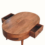 Molina Coffee Table, Medium - Honey Caramel