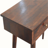 Nilson 2 Drawer Console Table, Medium - California Walnut