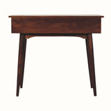 Nilson 2 Drawer Console Table, Medium - California Walnut