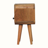 Hamade Open Bedside Table, Mini - Natural