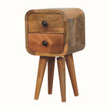 Hamade Bedside Table, Mini - Natural