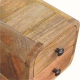 Hamade Bedside Table, Mini - Natural