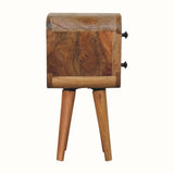 Hamade Bedside Table, Mini - Natural