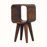 Leckie Bedside Table, Mini - Chestnut