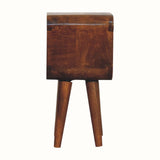 Leckie Bedside Table, Mini - Chestnut