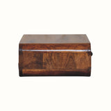 Babu Wall Mounted Bedside Table, Medium - Honey Caramel