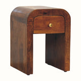 Eden Bedside Table, Small - Chestnut