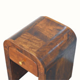 Eden Bedside Table, Small - Chestnut