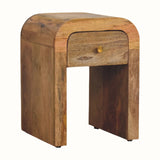 Eden Bedside Table, Small - Natural