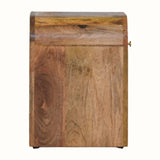 Eden Bedside Table, Small - Natural