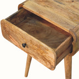 Babu Bedside Table, Medium - Natural