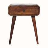 Babu Bedside Table, Medium - Chestnut