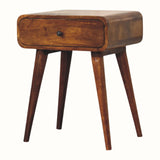 Babu Bedside Table, Medium - Chestnut