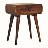 Babu Bedside Table, Medium - Chestnut