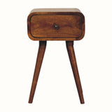 Babu Bedside Table, Small - Chestnut