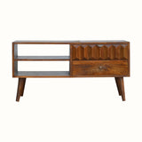 Prism TV Stand - Chestnut