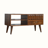 Prism TV Stand - Chestnut