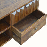 Prism TV Stand - Chestnut