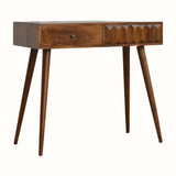 Prism Console Table - Chestnut