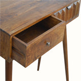 Prism Console Table - Chestnut