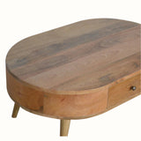 Molina Coffee Table, Medium - Natural