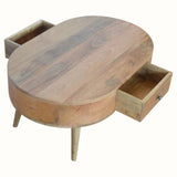 Molina Coffee Table, Medium - Natural