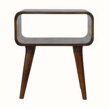 Leckie Bedside Table, Medium - Chestnut