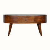 Molina Coffee Table, Medium - Chestnut