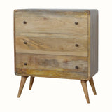 Hamade Chest of 3 Drawers, Medium - Natural