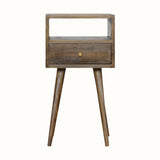 Littler Bedside Table, Small - Grey Wash