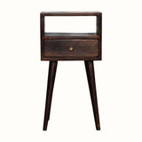 Littler Bedside Table, Small - Walnut