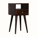 Littler Bedside Table, Small - Walnut