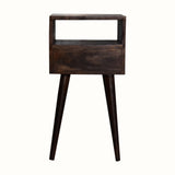 Littler Bedside Table, Small - Walnut