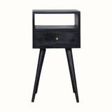 Littler Bedside Table, Small - Ash Black